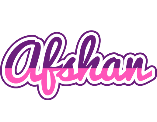 Afshan cheerful logo