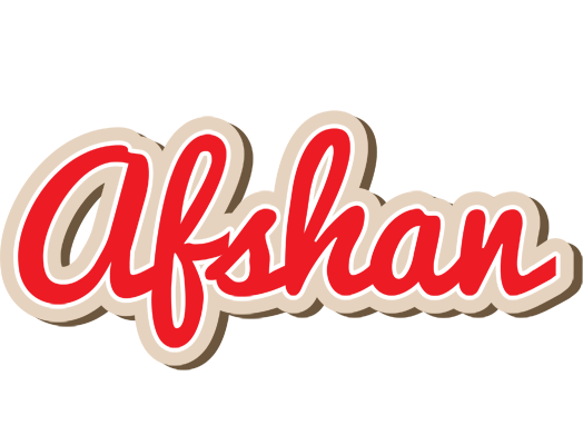 Afshan chocolate logo