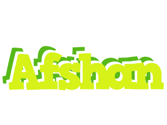 Afshan citrus logo