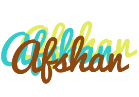 Afshan cupcake logo