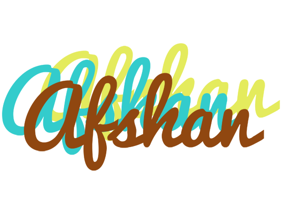 Afshan cupcake logo
