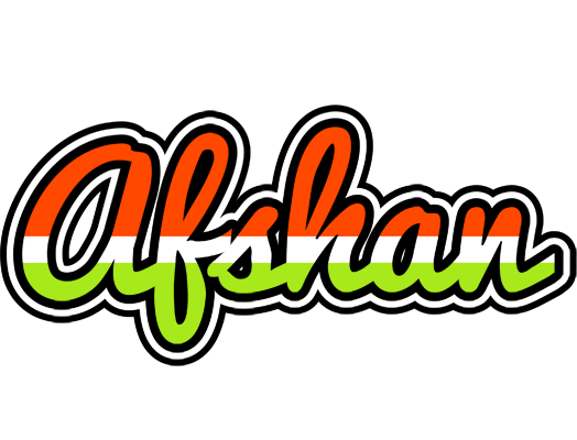 Afshan exotic logo