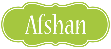 Afshan family logo