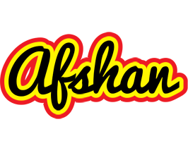 Afshan flaming logo