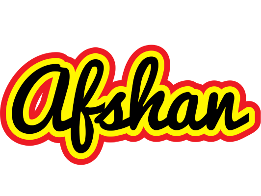 Afshan flaming logo