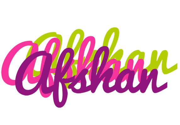 Afshan flowers logo