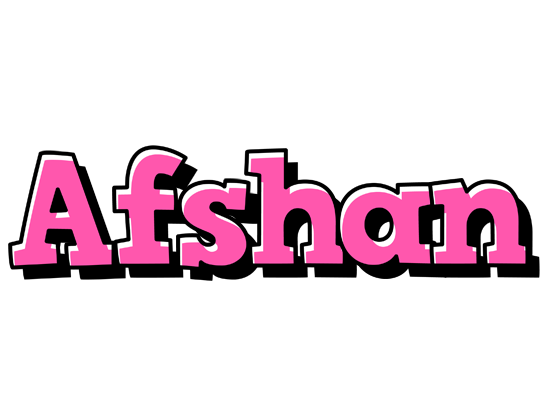 Afshan girlish logo