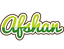 Afshan golfing logo