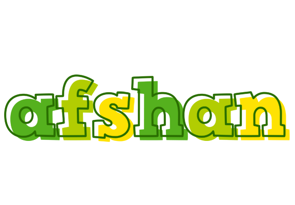 Afshan juice logo