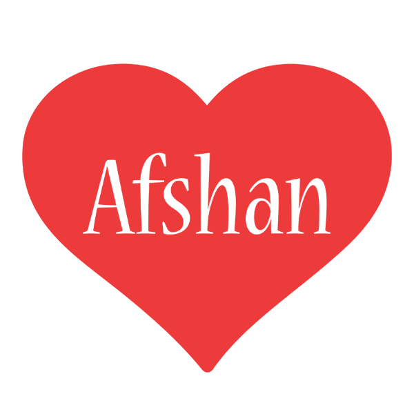 Afshan love logo