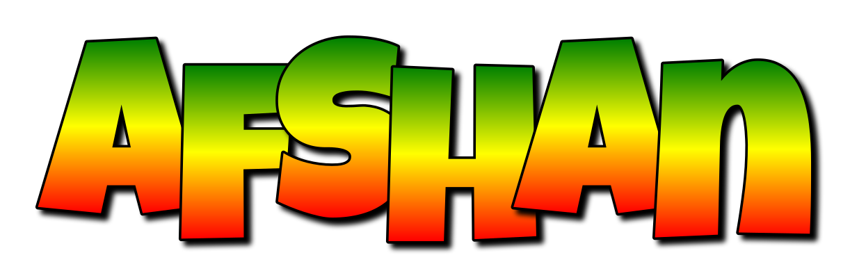 Afshan mango logo