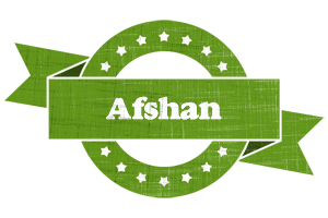 Afshan natural logo