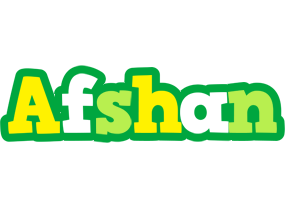 Afshan soccer logo