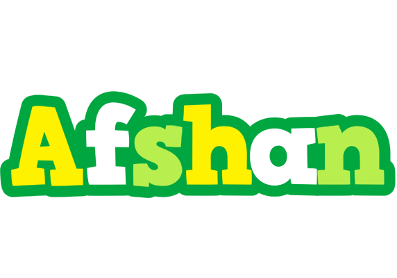 Afshan soccer logo