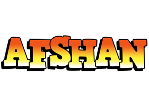 Afshan sunset logo