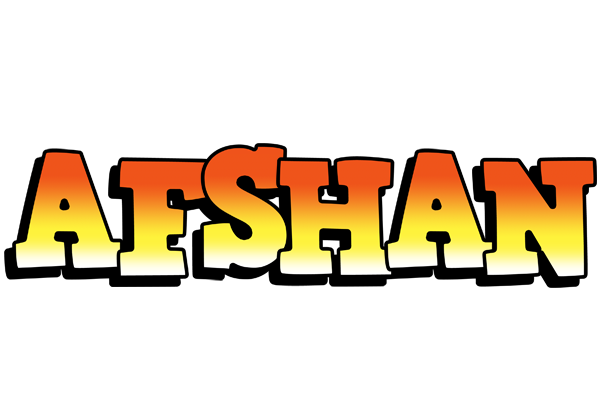 Afshan sunset logo