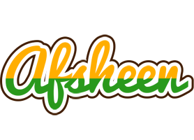 Afsheen banana logo