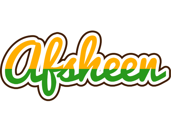 Afsheen banana logo
