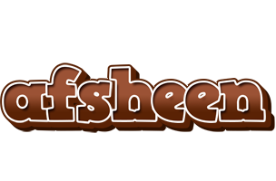 Afsheen brownie logo