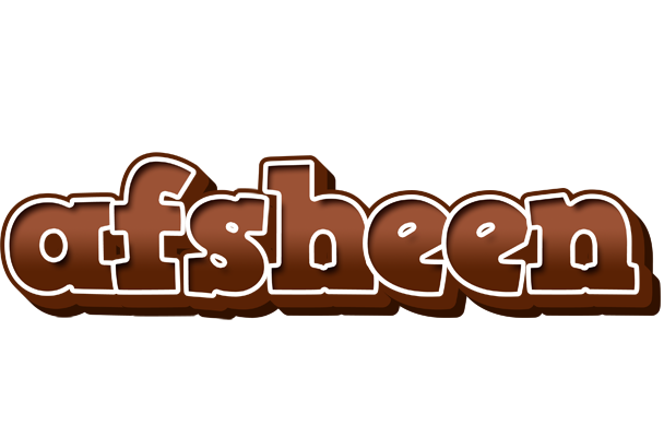 Afsheen brownie logo