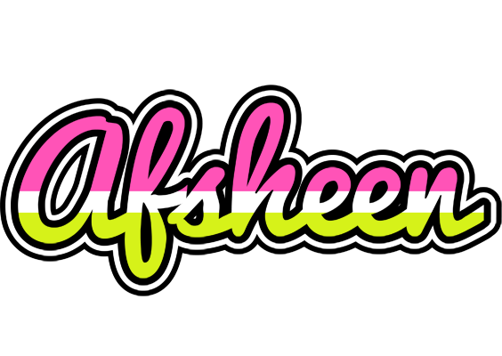 Afsheen candies logo