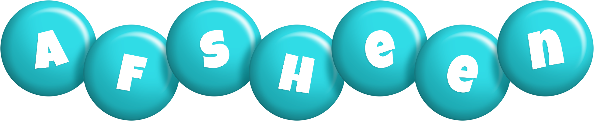 Afsheen candy-azur logo