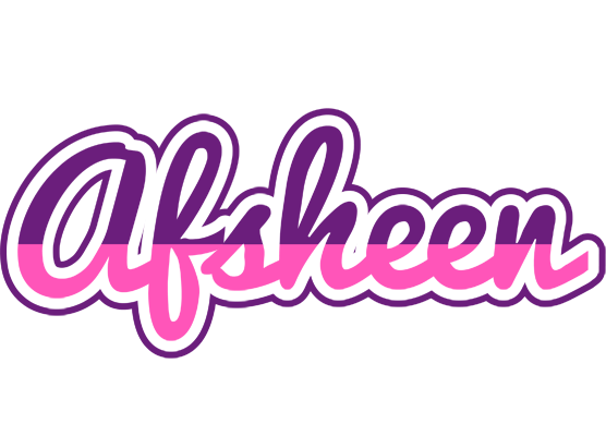 Afsheen cheerful logo