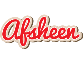 Afsheen chocolate logo