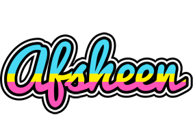 Afsheen circus logo