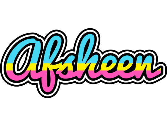 Afsheen circus logo