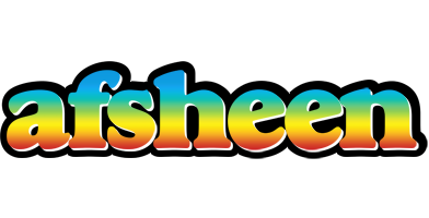 Afsheen color logo