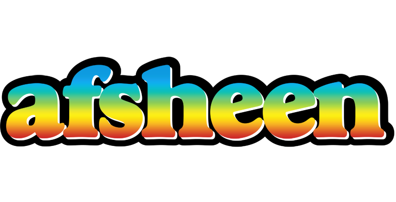 Afsheen color logo