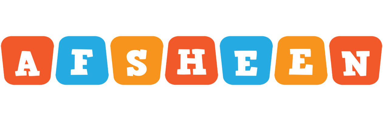 Afsheen comics logo