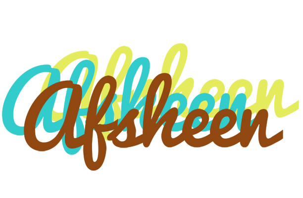 Afsheen cupcake logo