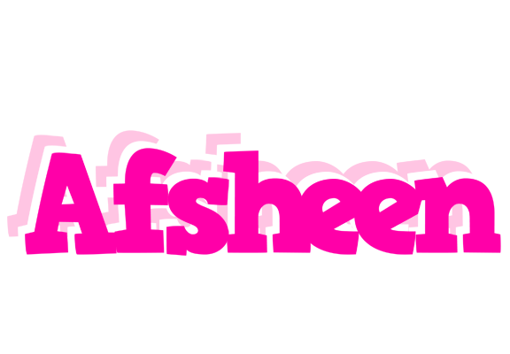 Afsheen dancing logo