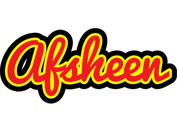 Afsheen fireman logo