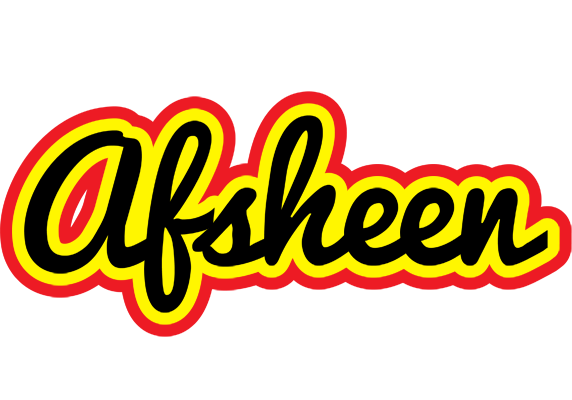 Afsheen flaming logo