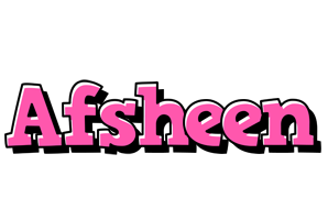 Afsheen girlish logo