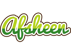 Afsheen golfing logo