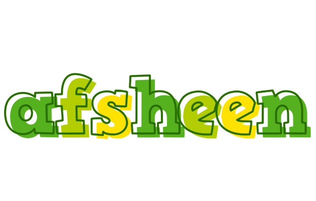 Afsheen juice logo