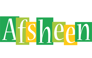 Afsheen lemonade logo