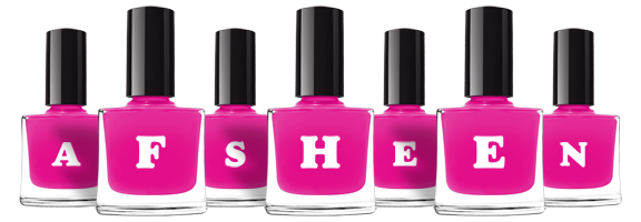 Afsheen nails logo