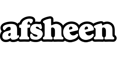 Afsheen panda logo