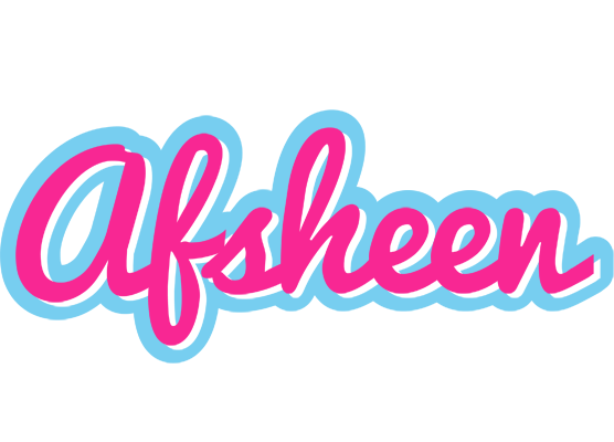 Afsheen popstar logo