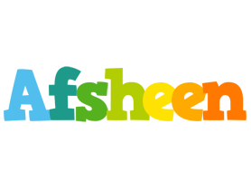 Afsheen rainbows logo