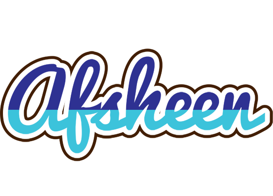 Afsheen raining logo