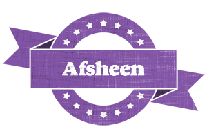 Afsheen royal logo