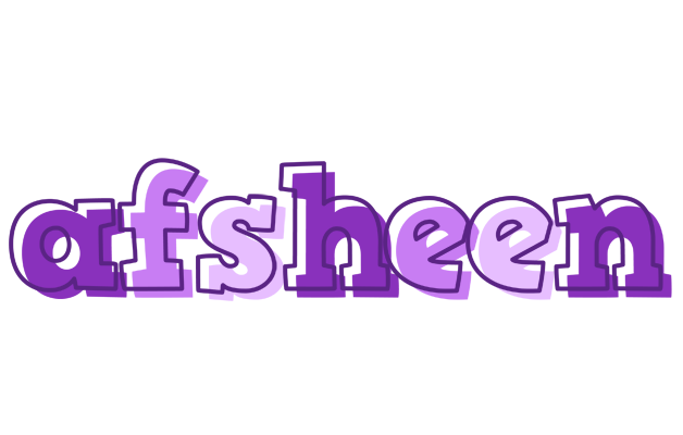 Afsheen sensual logo