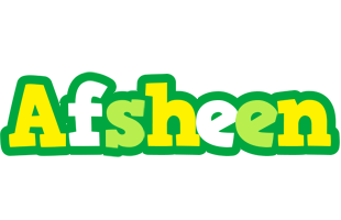 Afsheen soccer logo