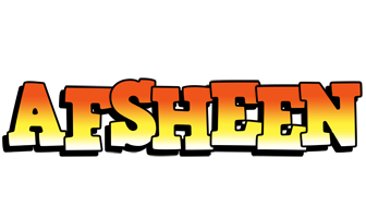 Afsheen sunset logo